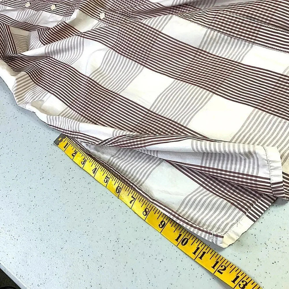 A NEW DAY Long Sleeve  Button Down Long Tunic Shirt Dress Women Size XS - Picture 12 of 14